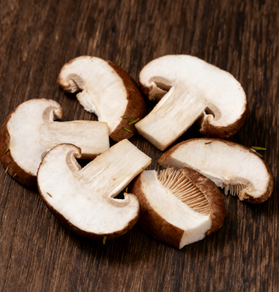 Sliced Shiitake Mushrooms