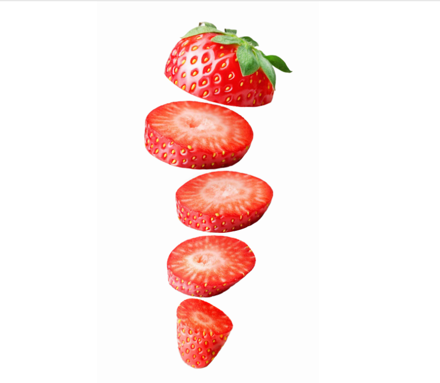 Frozen Strawberry Slices (Sweetened) 4+1